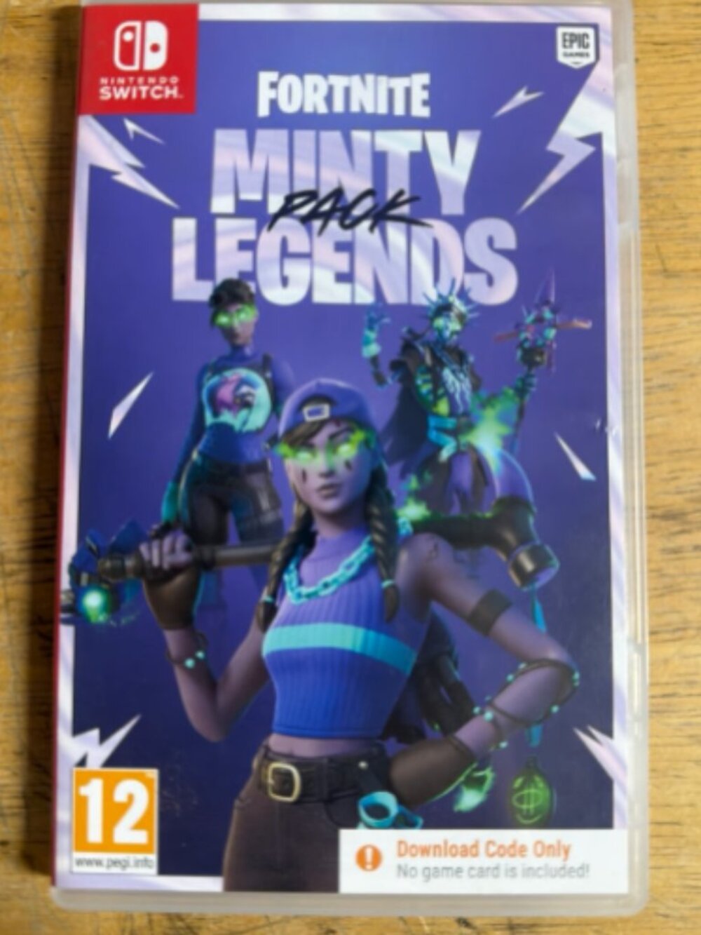 Epic Games, Fortnite Minty Legends Pack - (Nintendo Switch) (NO PHYSICAL GAME)